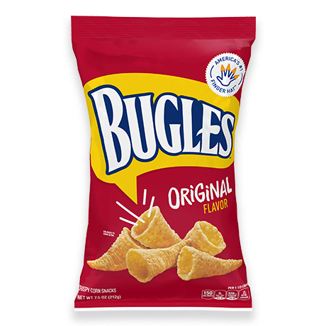Bugles Original flavor front of pack