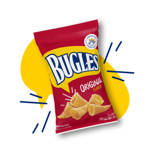 Bugles Corn Chips Crunchy Corn Snacks Bugles